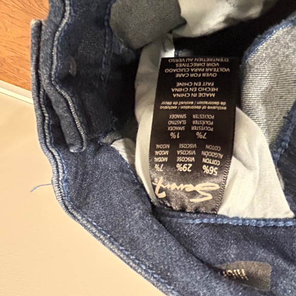 Womens Seven split Bell Bottom jeans size 12 - Picture 6 of 6